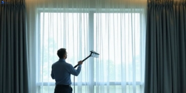 Commercial drapes cleaning service st-helens-park-nsw hotels offices